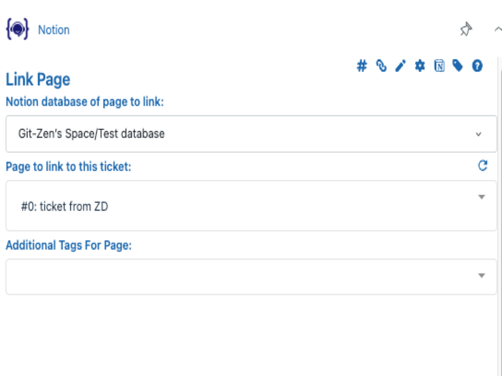 Notion by Git-Zen dashboard view — IT and HR app on the Zendesk Marketplace